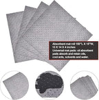 Aain® Universal Absorbent Roll, High Weight Absorbent Mats, Oil Absorbent Pads, Suitable For Multi-Purpose Super Absorbent Pads 150"L x 15"W
