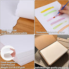 150 Sheets Cotton Watercolor Paper Pad-230GSM Art Paper-9 x 12 inch Painting & Craft Paper, Finger Paints, Watercolor, Tempera, Drawing, Art Room & Home School Crafts
