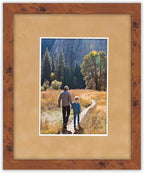 Poster Palooza 8x10 Mat Bevel Cut for 6x8 Photos - Acid Free Beige Suede Precut Matboard - for Pictures, Photos, Framing - 4-ply Thickness