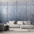 wall26 Metal Wallpaper Background Canvas Art Wall Decor - 132x120 inches