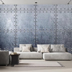 wall26 Metal Wallpaper Background Canvas Art Wall Decor - 132x120 inches
