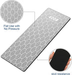 Diamond Sharpening Stone, 5 Pcs Knife Sharpening Stone with Extra Fine/Coarse Plate and Non-slip Base, 400/600/800/1000/1200 Grit