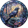 Wooden Puzzles for Adults, Wooden Jigsaw Puzzles, Exquisite Raven Puzzle, Gifts for Family or Friends for Any Holiday.（11.4 * 11.4 in 200pcs）