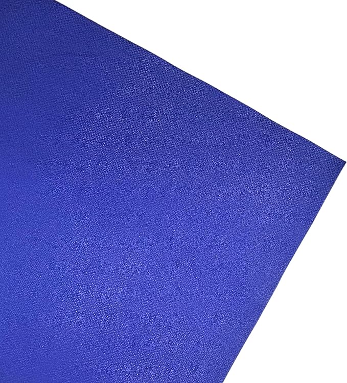 2 Sheets of Royal Blue 14 Count Aida Cloth – 21 x 21 Inch Pre-Cut Fabric Squares – Cross Stitch Fabric – 100% Cotton – Ideal for Needlework & Embroidery – The Knotty Unicorn