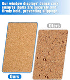 2 Pack 38"x28" Enclosed Bulletin Board, Lockable Weather-Resistant Aluminum Cork Noticeboard for School & Office, Silver Frame w/Cork