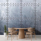 wall26 Wall Sticker/Wall Mural Metal Background, Not Peel and Stick, Non-Woven Wallpaper Decorative for Bedroom, Living Room, Office - 108x120 inches