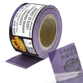 Dura-Gold Premium 1000 Grit PSA Purple Film Ceramic Longboard Sandpaper, 2-3/4" Wide Continuous 20 Yard Roll - Self Adhesive Stickyback for Auto & Wood Air File Long Board Sanders, Hand Sanding Blocks