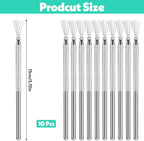 10 Pcs Needle Tools for Clay, Clay Modeling Tools, Seven Needles Wire Texture Tool, Sculpting Ceramics Pottery Carving Tool for Ceramic Polymer Pottery Sculpting, Texturing, Modeling
