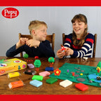 Pepy Plastilina Reusable and Non-Drying Modeling Clay; Set of 24 Bars, 1.4 Ounce Each, Perfect for Arts and Crafts Projects, Purple