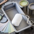 Precision Defined Paint Trays, Paint Roller Trays Liner, Plastic Paint Pan for Roller Brushes, Painting Tray for Painting with Deep Paint Pocket (Paint Tray Liner (10-Pack), 4-inch)