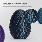 ELEGOO PLA Filament 1.75mm Galaxy Purple 1KG, Shiny 3D Printer Filament Dimensional Accuracy +/- 0.02mm, 1kg Spool(2.2lbs) 3D Printing Filament Fits for Most FDM 3D Printers