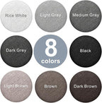 Linen Fabric-Covered Twist Pins - 8 Colors Upholstery Pins & Bed Skirt Pins -Used to Secure Sofa Cushion, Armrest Covers, Furniture & Bed Skir(12, White)
