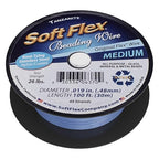 Soft Flex 49 Strand Beading Wire - Medium 0.19 Diameter - 100 Feet Nylon Design Wire
