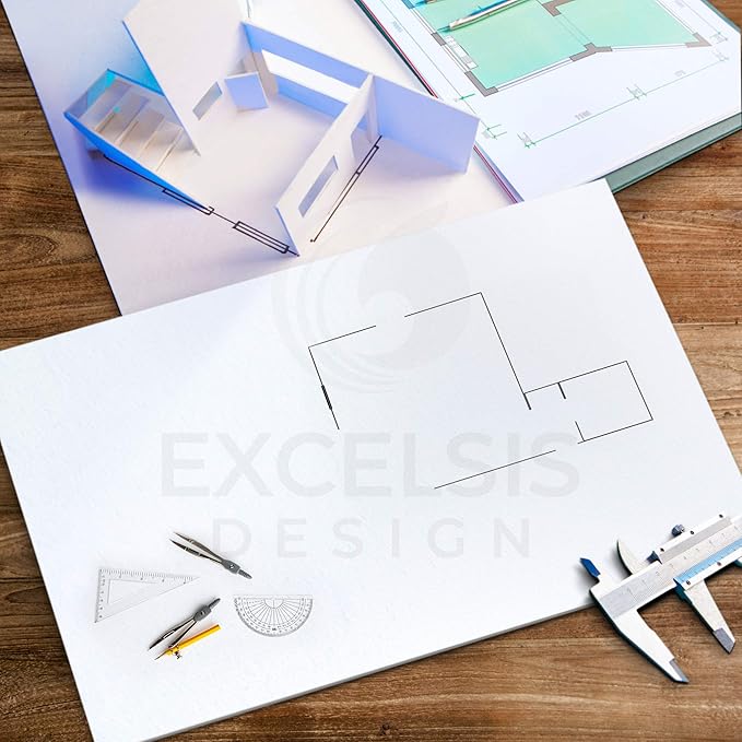 White Foam Board 11 x 14 x 1/8" (3mm) Inch, 15 Pack Acid-Free Foam Core Poster Board Sheets for Art, Crafts, Presentation, Vision Board, Signboard, and Party Decorations