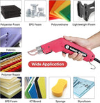 ROMECH Foam Cutter Pro Electric Hot Knife, 100W Styrofoam Cutting Tool Kit- with Heavy-duty Case Blades & Accessories RM-008 (100W)