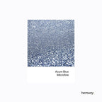 Hemway Polyurethane & Epoxy Resin Glitter 100g / 3.5oz Metallic Crystal Flake Additive for Flooring Jewelry Tumblers Glass Pigment - Microfine (1/256" 0.004" 0.1mm) - Azure Blue