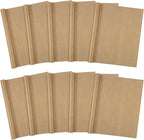 Svaldo Teflon Sheets for Heat Press, 10 Pack, 16x20 Heat Press Paper for T Shirts, Hat, Reusable Non Stick PTFE Teflon Sheet, Iron Transfer Paper for Sublimation Machine, Craft & Baking