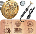 Custom Electric Branding Iron for Wood, Adjustable Temperature Wood Branding irons Personalized Wood Burning Letter Stamp for Leather Woodworking Tool, Handcraft & Wedding Gifts(2Inches)