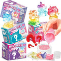 ULIONTAC Hard Gel DIY Unicorn Shaped - Blind Box Epoxy Resin Kit Plastic Molding Decoration Shining Powder