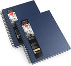 ARTEZA ARTZ-9156 Watercolor-Paper, 9x12-inch-2 Pack, Blue 2 Count