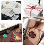 12 Pieces Sealing Wax Sticks with Wicks for Letter Seal Wax Stamp,Wedding Invitations, Packaging Decoration,Christmas Gift Ideas (Color)