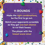 PlayMonster Five Crowns Waterproof Cards Games – Pool, Summer Toys, Pool Games, Family Game Night, The Game isn’t Over Until The Kings Go Wild!, 5 Suited Rummy Style Card Game, Ages 8+