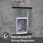 WITCOLOR 11x14 11x17 11x22 Poster Frames, Magnetic Black Wood Wooden Frame Hanger for Photo Picture Canvas Artwork Art Print Wall Hanging (1 Pack, 11", Black)