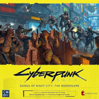 CMON Cyberpunk 2077: Gangs of Night City Board Game - Conquer Night City in This Immersive Sci-Fi Strategy Game! Adventure Game, Ages 14+, 1-4 Players, 90-120 Min Playtime, Made