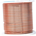 Mandala Crafts 18 Gauge Anodized Aluminum Craft Wire for Jewelry Making - 450 FT Colored Flexible Rose Gold Combo Wire - Bendable for Bonsai Armature Crafting Sculpting
