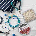 Mandala Crafts 2mm 109 Yards Evergreen Cotton Waxed Cord for Jewelry Making Bracelet Cord Waxed String - Beading String Thread Jewelry Cords for Necklaces String