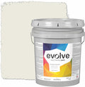 EVOLVE Paint & Primer: Environment-friendly, Eggshell with One-coat Coverage for Interior & Exterior surfaces (Alabaster White, 5-Gallon)