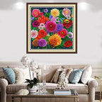 Findvoor Counted Cross Stitch Kits for Adults Full Range of Cross Stitching Embroidery Unprinted Pattern for Beginners, 11CT Needlepoint Kit Patterns Embroidery Kits-
