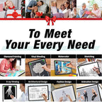 Zocelight Rechargeable A3 Tracing Light Box with Padded Case,Diamond Art Light Board with 4 Magnets,Wireless Light Pad for Diamond Painting,Ultra Bright Light Table for Drawing, Sketching(Black)