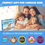 Smartivity DIY 2in1 Hydraulic Airplanes & Darts Launcher STEM Toy for Kids Ages 6-14 Years I Birthday Gifts for Smart Kids | DIY Science Kit for Boys & Girls 6, 8,10,12,14 Years Old
