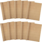 Svaldo Teflon Sheets for Heat Press, 10 Pack, 12x16 Heat Press Paper for T Shirts, Hat, Reusable Non Stick PTFE Teflon Sheet, Iron Transfer Paper for Sublimation Machine, Craft & Baking