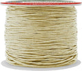 Mandala Crafts 1mm 109 Yards Beige Cotton Waxed Cord for Jewelry Making Bracelet Cord Waxed String - Beading String Thread Jewelry Cords for Necklaces String
