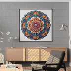 Wooden Jigsaw Puzzles, Mandela Wooden Puzzles for Adults 200 Pcs, 11.4'' x 11.4'' Luxurious Shaped Wood Puzzle, Beautiful Package, Best Gift for Adults and Kids, Family Game