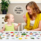 Felt Flannel Board Story Pieces for Toddlers Preschool,Kids Interactive Storytelling Teaching Play Kits for Flannel Board,with Words Felt Pieces(Insect Butterfly)