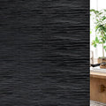 Haton Blackout Window Film, Black Out Sun Blocking Window Cover, Static Cling Frosted Privacy for Glass, Heat Control Darkening Room Coverings Shades Tint for Home Day Sleep, 23.6" x 157.4"