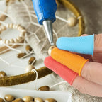 Mr. Pen Hot Glue Gun Silicone Finger Protectors, 24 pcs, Pastel Colors Finger Tips and Grip