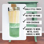 Daydream Apothecary Premium Chalk Style Paint for Furniture, Home Décor, Wood, DIY Interior Projects, Quick Dry, No Prep or Prime Needed, Matte Light Sage Green - 16oz