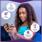 Duomoto Magnetic Transforming Cube - Shape Shifting Double Creativity Puzzle w/ 96 Rare Earth Magnets - Transforms Into Over 100 Shapes - by Fun in Motion Toys - Creators of Shashibo & Cubendi