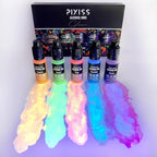 Pixiss Glow in The Dark Alcohol Ink Set - 5 Shades of Brilliantly Glowing Alcohol Ink for Epoxy Resin Supplies, Yupo Paper, Tumblers, Coasters - Resin Colorant for Epoxy Resin and Resin Art Supplies
