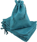 Palmhomee Pack of 25 Burlap Gift Bags with Drawstring Linen Jewelry Pouches Wedding Hessian Jute Bags for Birthday Jewelry and Treat Pouches Party Wedding Favors Gift Art and DIY Craft (5x7 Inch,