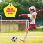 Soccer Ball Coloring Kit for Kids - Soccer Gifts for Girls & Boys - Sports Gifts - 3 4 5 6 7 8 Year Old Boy Birthday Gift - Craft Kits for Kids Ages 4-8 - Boy Toys for 4 Year Old - Games Accessories