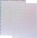 PATIKIL 11.7x8.3" Hot Stamping Foil Paper Sheet, 20 Sheets A4 Heat Transfer Hot Stamping Paper Foil for Leather DIY Logo Decor Craft Gift Package Scrapbook Card, Snowflake Silver