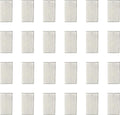 ImpressArt - Premium Metal Stamping Rectangle Blanks for Metal Stamping and Jewelry Making (24 Pack) (11/16" x 1 1/4" Rectangle w/Hole, Alkeme)