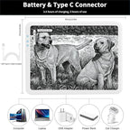 Rechargeable A4 Diamond Art Light Board,Super Bright Tracing Light Box,6 Levels Brightness with 3 Colors Mode and Stand, Wireless Tracing Pad for Diamond Painting,Weeding Vinyl,Sketching & Drawing