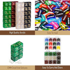 108PCS MTG Keyword Tokens & 12mm MTG Life Counter Dice Set for Magic Card, CCG Creature Stats Loyalty Dice with Box, Magic TCG Card Game Accessories