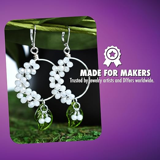 Artistic Wire, 20 Gauge Silver Plated Tarnish Resistant Colored Copper Craft Wire, Rose Gold Color, 25 ft
